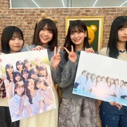 乃木坂46 5期生写真集 発売記念SHOWROOM 五百城茉央、奥田いろは、冨里奈央、中西アルノ